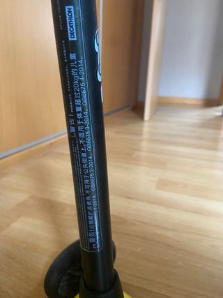 Patinete infantil 3 ruedas amarillo