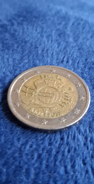 Moneda 2 Euros España 2002-2019 con errores