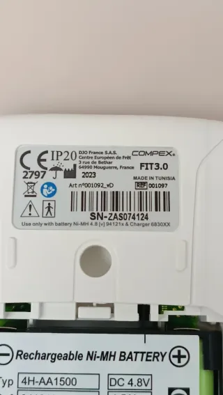 Compex Fit 3.0 Electroestimulador B1Y2023