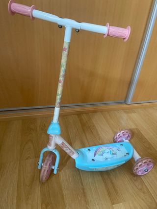 Patinete infantil 3 ruedas unicornio