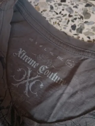 Camiseta Affliction Y2K Grunge Xtreme Couture