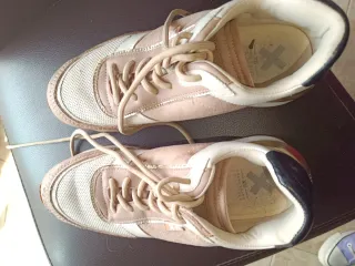 Zapatillas Xti Mujer Beige y Rosa