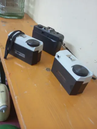 3 Fotocamere Vintage Canon e Kodak