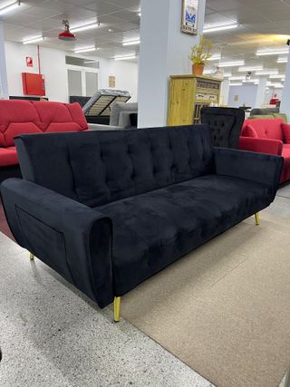 Nuevo sofa cama negro BARATO!!
