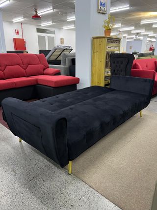 Nuevo sofa cama negro BARATO!!
