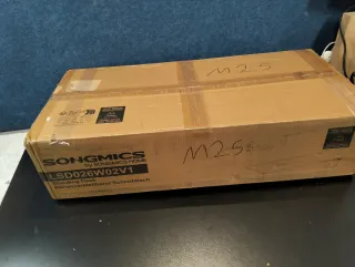 Mesa Escritorio Eléctrico 160cm SONGMICS LSD026W02