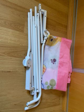 Barrera de Cama Infantil Rosa