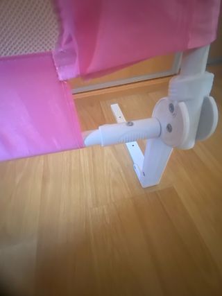 Barrera de Cama Infantil Rosa