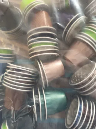 Cápsulas de café limpias