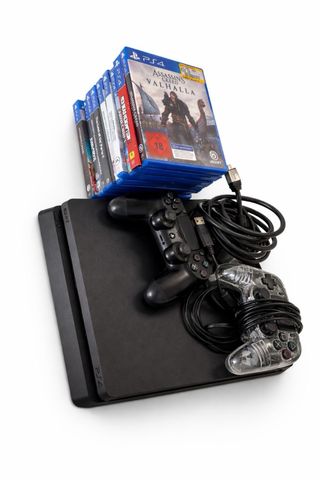 PS4 500GB Negra + 2 Controles + 9 Juegos