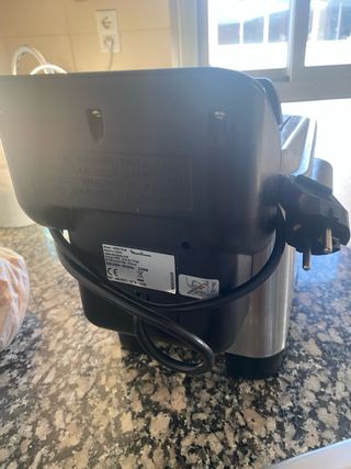 Freidora de aceite acero inoxidable