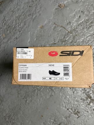 Zapatillas Ciclismo Sidi CPRIMA Talla 46 (28,7cm).