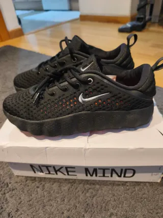 Nike Mind Zapatillas Negras Naranja