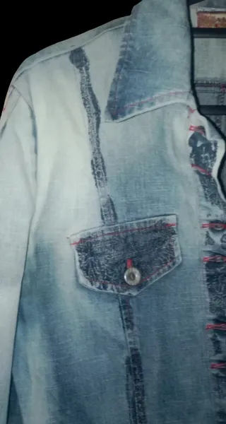 Cazadora vaquera azul