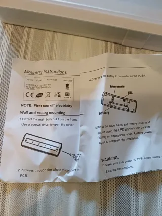 Luces de emergencia LED