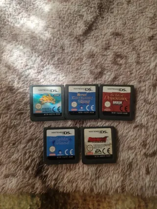 Lote de 5 Juegos Nintendo DS