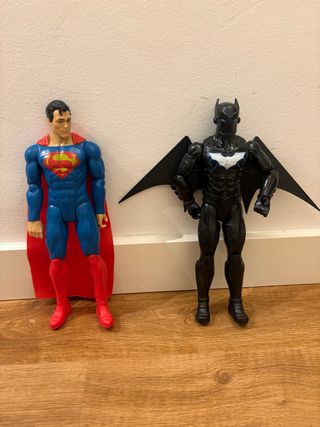 Figuras de Acción. Superhéroes: Superman y Batman