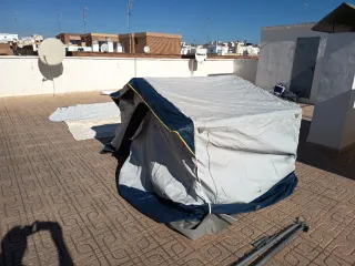 Tienda Cocina Camping Pandora Leinwand