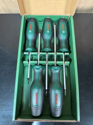 Juego Destornilladores Torx Bosch T10-T30 (5 pzs)