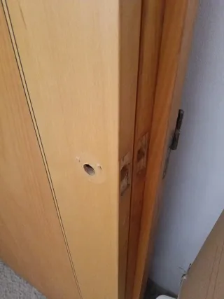 Puertas madera haya con tapa juntas