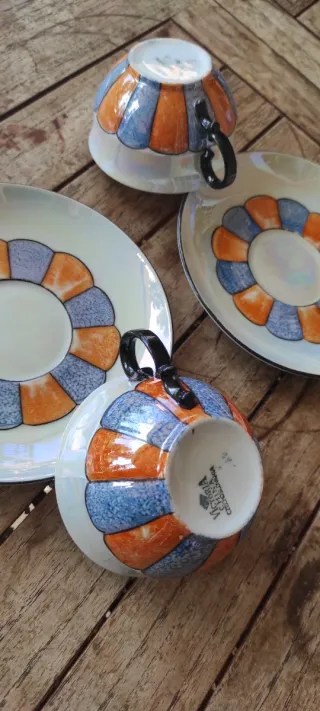 Tazze da tè porcellana 1920 set 2