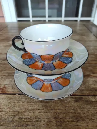 Tazze da tè porcellana 1920 set 2