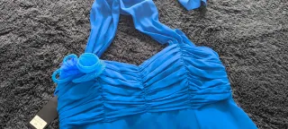 Vestido madrina azul