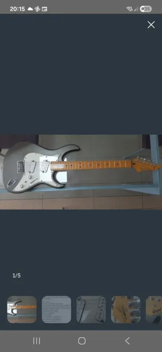 Guitarra Eléctrica Cort MJ Jabs