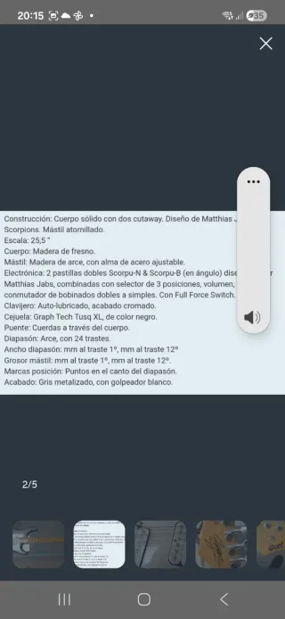 Guitarra Eléctrica Cort MJ Jabs