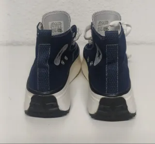 Zapatillas Plataforma Azul Talla 38