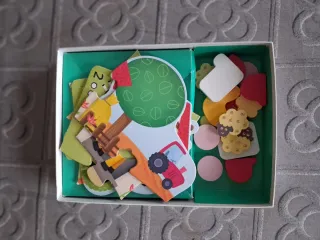 Lote Juguetes Madera: Teatro y Puzzle