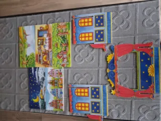 Lote Juguetes Madera: Teatro y Puzzle