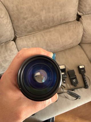 Lote Cámaras Fotos Vintage Tamron Zenit y canon