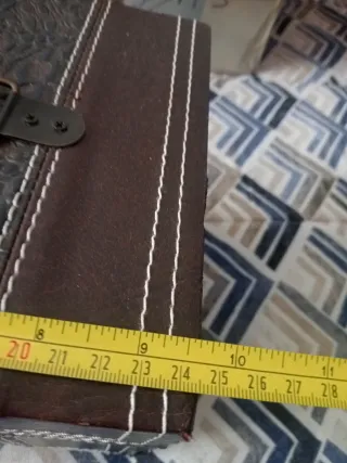 Baúl joyero estilo cocodrilo