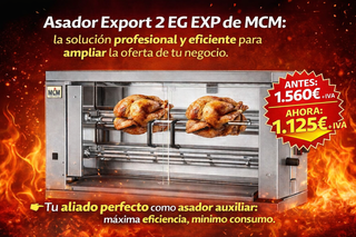 Asador de pollos MCM Export 2 EG EXP