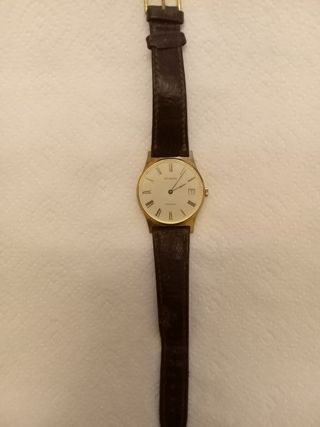 Reloj Caballero Reyblan Suizo Dorado