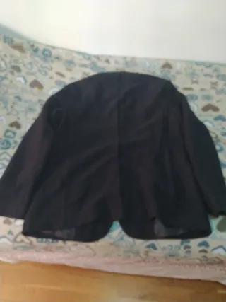 Chaqueta hombre negra sin usar