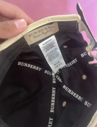 Gorra Burberry solo la use una vez