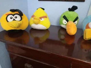 7 Muñecos Peluche Angry Birds
