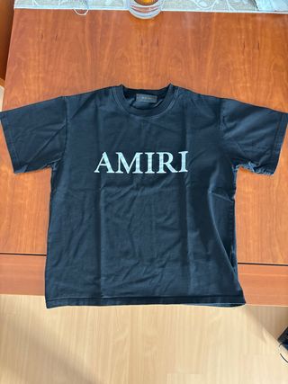 Camiseta Amiri Negra (Réplica)