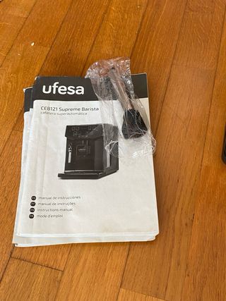 Cafetera Automatica Ufesa Supreme Barista Negra