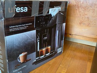 Cafetera Automatica Ufesa Supreme Barista Negra