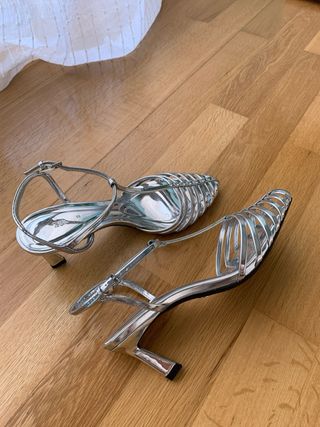 Sandalias Zara Plataforma Talla 38