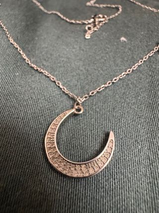 Cadena Plata 925 Luna y Estrella