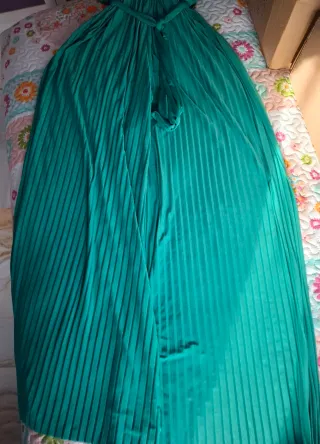 Mono fiesta pantalón ancho verde