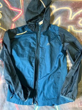 Cortavientos Kalenji Decathlon Azul