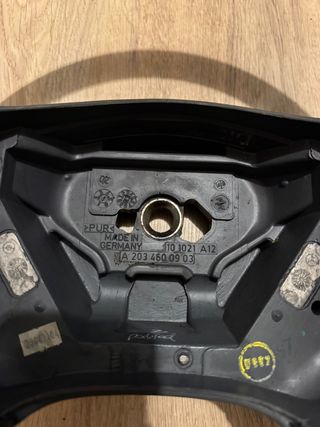 Volante Mercedes W203 gris oscuro