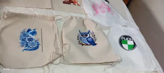 Bolsas de tela con diseños