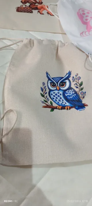 Bolsas de tela con diseños