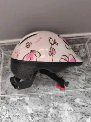 Casco Bici Niña Rosa